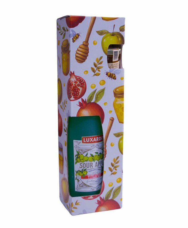 מארז חגים, ליקר תפוחים ודבש ג לוקסארדו מארז חגים, ליקר תפוחים ודבש ג לוקסארדו