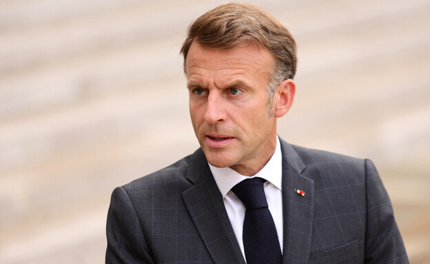 נשיא צרפת עמנואל מקרון
