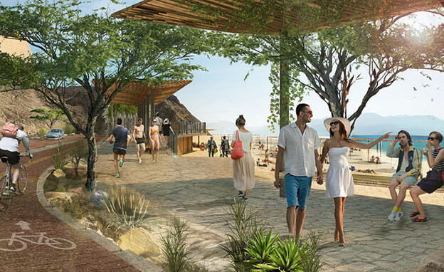 רצועת החוף אילת טיילת עין סוף רויטמן אדריכלים MKR