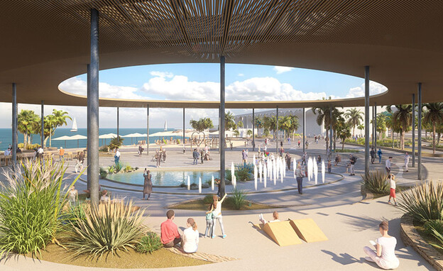 רצועת החוף אילת כיכר הים רויטמן אדריכלים MKR