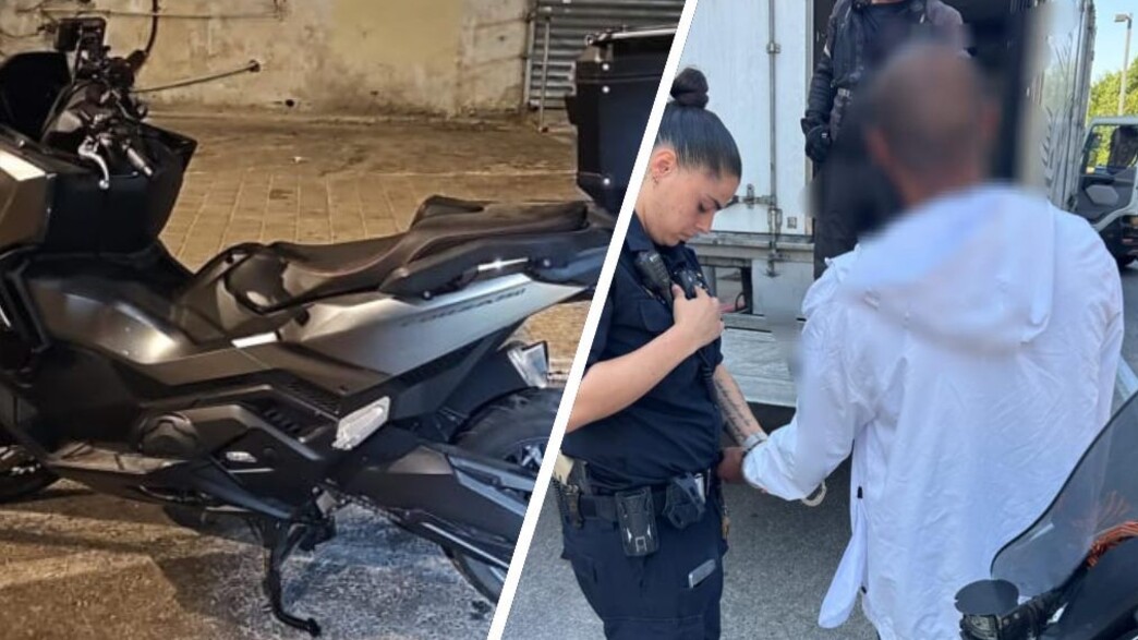 גניבת אופנוע גניבת אופנוע