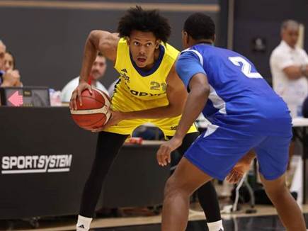 לא מתרגשים (באדיבות מכבי תל אביב) (צילום: ספורט 5)