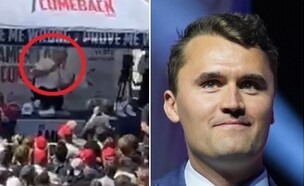 צ'רלי קירק, מקורב לטראמפ (צילום: AP)