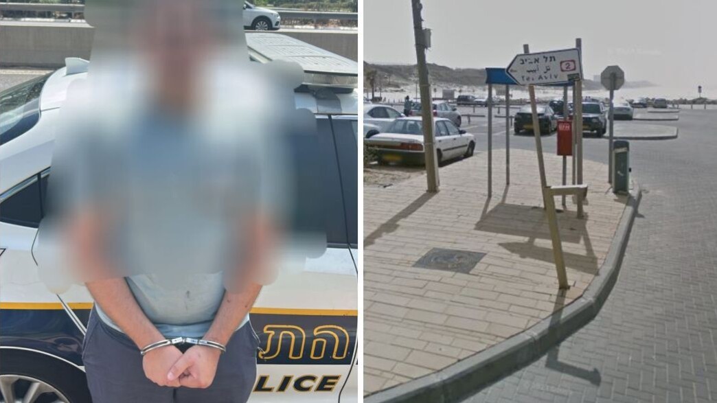 יונתן עמרם דריי לאחר שנעצר יונתן עמרם דריי לאחר שנעצר