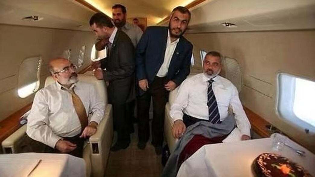 בכירי חמאס במטוס פרטי