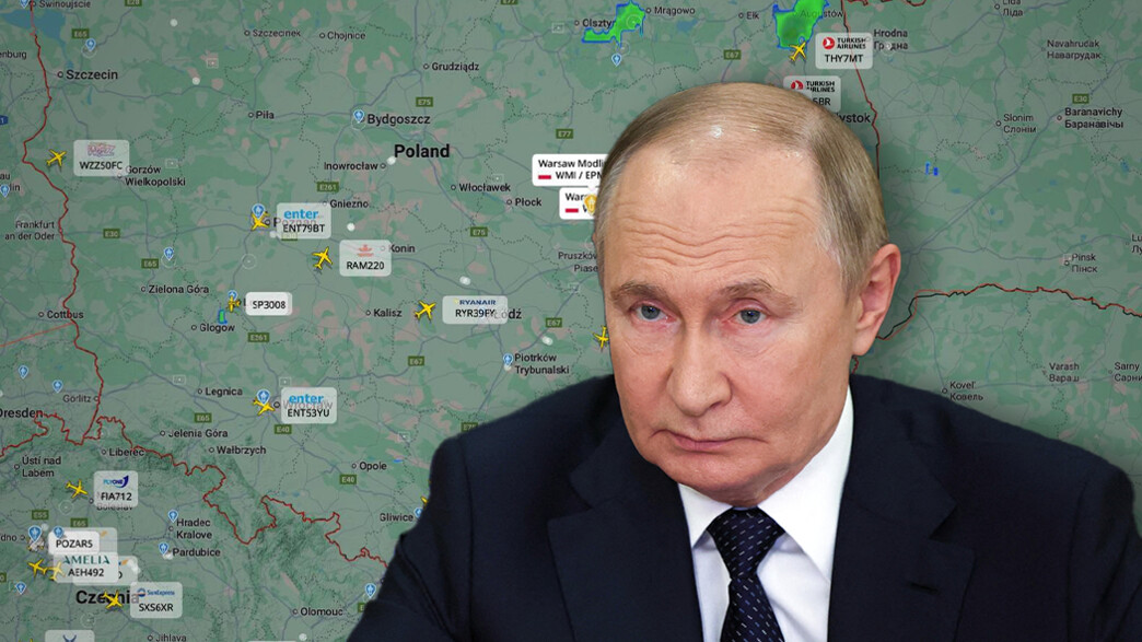 מתקפת כטב"מים של רוסיה בפולין