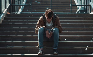 דיכאון נוער (צילום: 123RF‏)