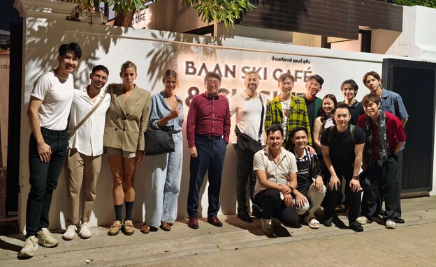 מפגש ראשון שהתקיים בין נציגי ארגון Canva התאילנדי למשלחת נציגים 