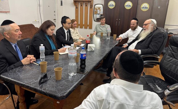 ביקור המשלחת האמריקאית באומן ביקור המשלחת האמריקאית באומן