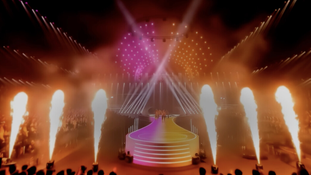 הדמייה של במת הפסטיגל, 2025