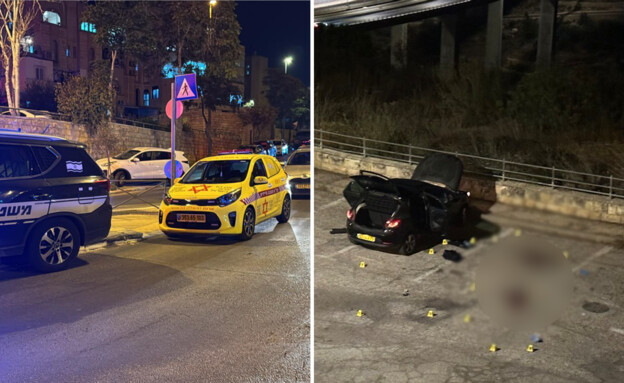 זירת הרצח וניסיון ההתאבדות בירושלים