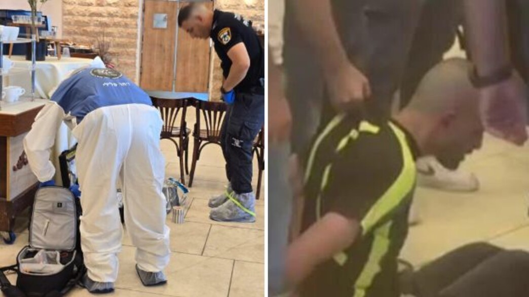 זירת הפיגוע בקיבוץ צובה זירת הפיגוע בקיבוץ צובה