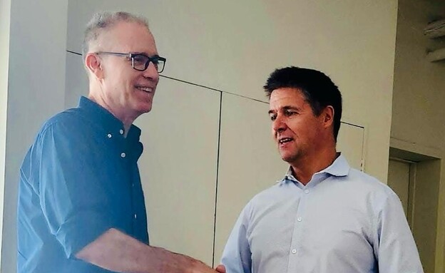 ד"ר אנתוני ווד ואדריכל גיל שנהב' יו"ר ה-CTBUH ISRAEL 