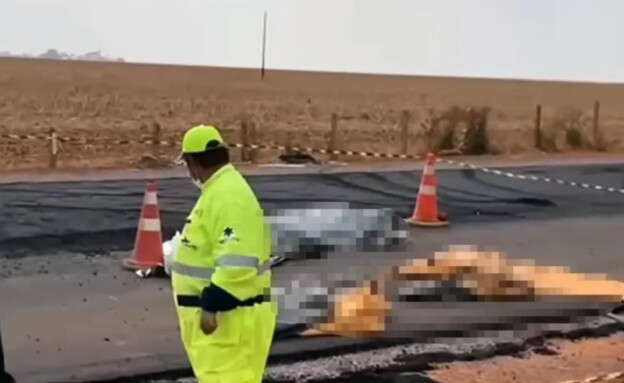 שלושה הרוגים בברזיל אחרי שמכבש דרס אותם