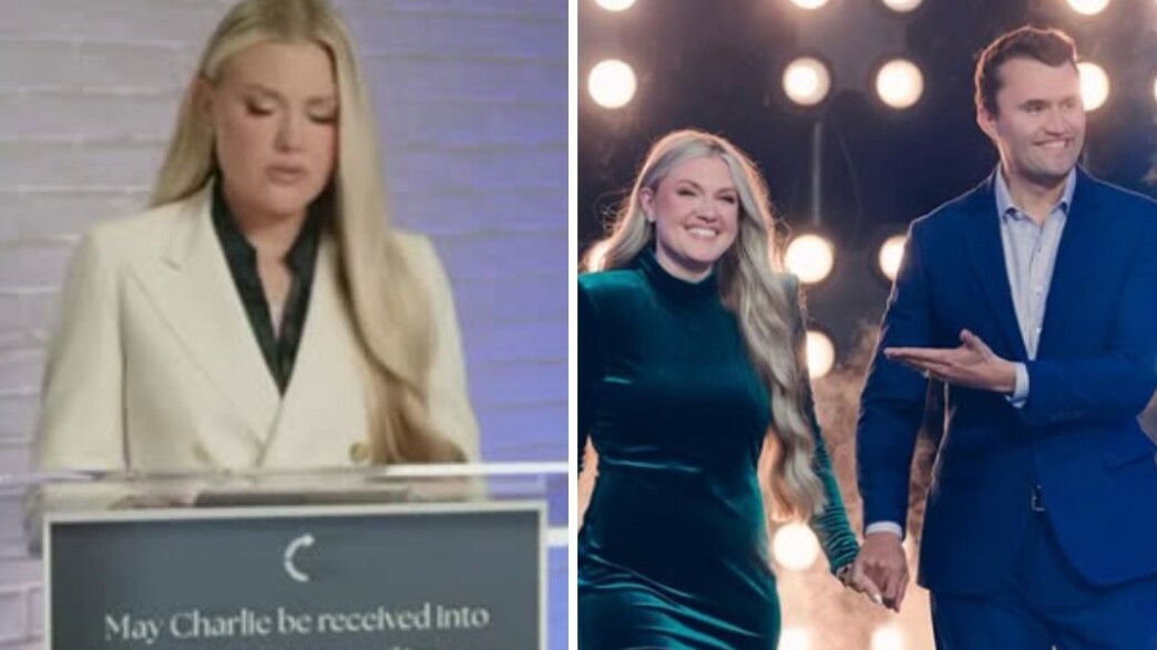 אריקה אלמנתו של צ'רלי קירק אריקה אלמנתו של צ'רלי קירק