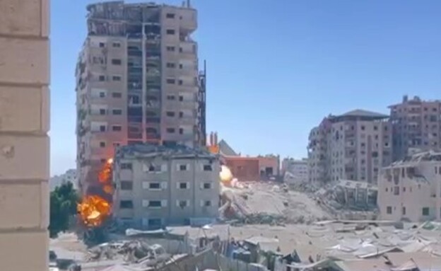 תקיפת בניין א-נור בעזה