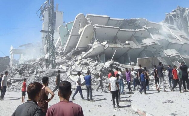 תקיפת בניין א-נור בעזה