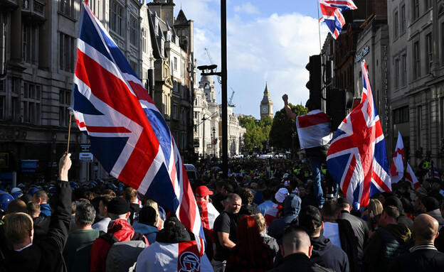 הפגנת הימין בלונדון