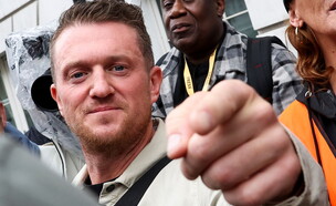 מנהיג הימין הקיצוני בבריטניה טומי רובינסון (צילום: רויטרס)