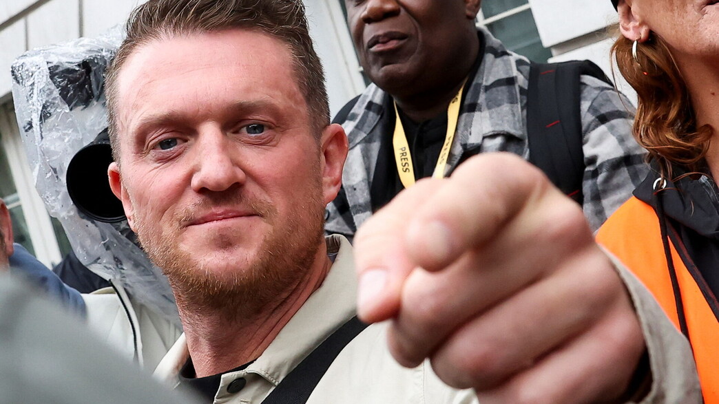 מנהיג הימין הקיצוני בבריטניה טומי רובינסון