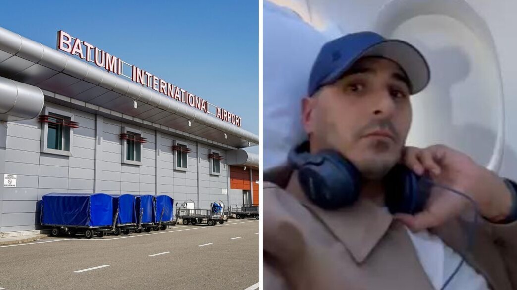 סיימון לבייב, נמל התעופה בבטומי