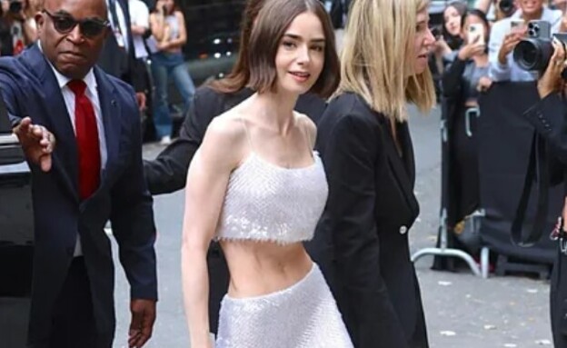 לילי קולינס מעוררת דאגה סביב רזון קיצוני: "לכי לאכול" (צילום: marca)