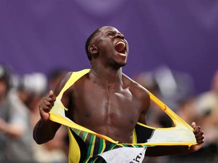 סביל, 9.77 שניות שהוא לא ישכח לעולם (Photo by Emilee Chinn/Getty Images)