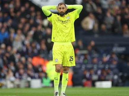 שער נקי לדונארומה בבכורה בסיטי (GETTY)