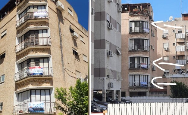 בניין בקריית ביאליק (צילום: אלדד דותן // דודו עובדיה)