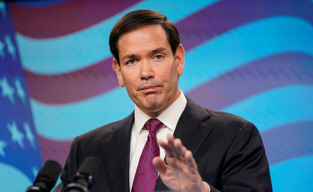 הצהרת ראש הממשלה בנימין נתניהו ושר החוץ האמריקאני מרקו רוביו (צילום: reuters)