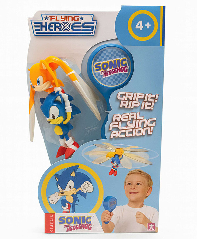 משחקים לחגים 2025 Happy Lemon_בובה מעופפת של סוניק וזנבות_69.90 שח משחקים לחגים 2025 Happy Lemon_בובה מעופפת של סוניק