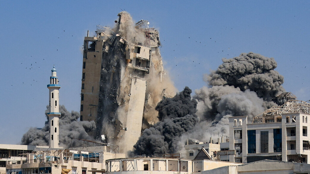 תקיפת בניין אל ג'פרי בעזה