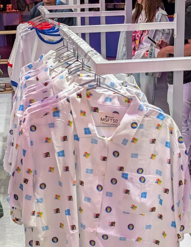 חולצה נוסטלגית, אירוע מיקרוסופט חולצה נוסטלגית, אירוע מיקרוסופט