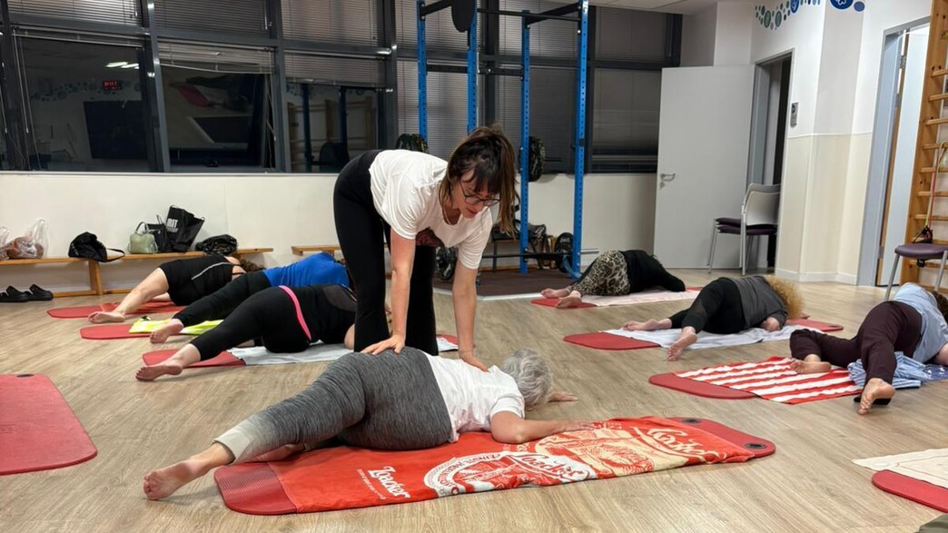 טלי מאיר, פיזיותרפיסטית ומדריכת פילאטיס במכבי טלי מאיר, פיזיותרפיסטית ומדריכת פילאטיס במכבי