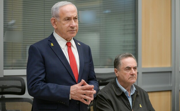 ראש הממשלה  ושר הביטחון בעת התקיפה בתימן (צילום: מעיין טואף, לע"מ)