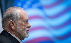 שגריר ארה"ב בישראל, מייק האקבי (צילום: חיים גולדברג, פלאש 90)