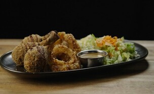 עוף מטוגן, שי הוכשטיין (צילום: מאסטר שף, קשת 12)