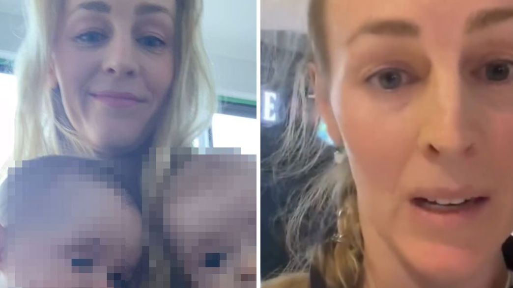 נוסעת מיניקה בטרקלין באוסטרליה