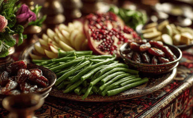 סימני החג שולחן ראש השנה