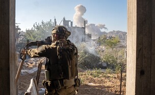פעילות כוחות צה"ל בעיר עזה (צילום: דובר צה"ל)