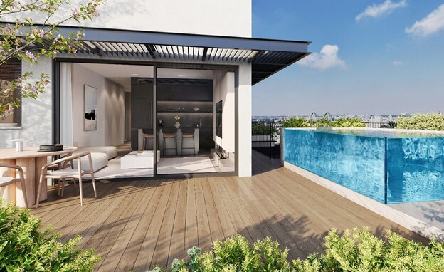 פנטהאוז בפרויקט  "לוחמי גליפולי" ביד אליהו  (הדמיה: the craft)