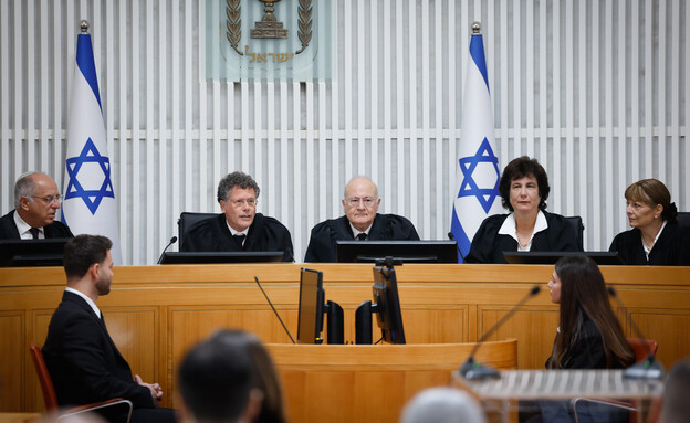 טקס פרישת השופט אלרון מבית המשפט העליון (צילום: יונתן זינדל, פלאש 90)