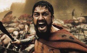 ג'רארד באטלר, "300" (צילום: באדיבות yes, יחסי ציבור)