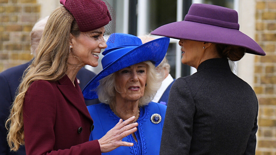 המלכה קמילה, קייט מידלטון, מלניה טראמפ