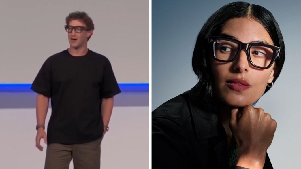 מארק צוקרברג והמשקפיים החכמים של מטא מארק צוקרברג והמשקפיים החכמים של מטא