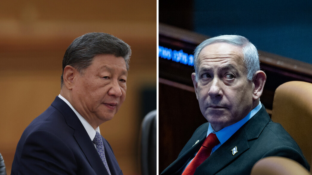 ראש הממשלה בנימין נתניהו ונשיא סין שי ג'ינפינג 