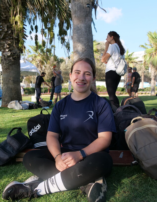 עדי שחם באירוע הכנה לשירות של חברת "אקסלנט" בהרצלי (צילום: N12)