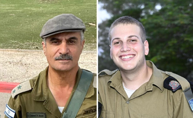 סמל אורן הרשקו ז"ל, סא"ל (במיל') יצחק הרוש ז"ל (צילום: דובר צה"ל)