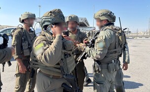 כוחות צה"ל בזירת הפיגוע (צילום: דובר צה"ל)