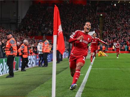 איזה רגע (James Gill - Danehouse/Getty Images) (צילום: ספורט 5)